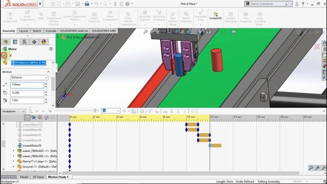 How To Make Pick & Place Animation Use Solidworks смотреть онлайн