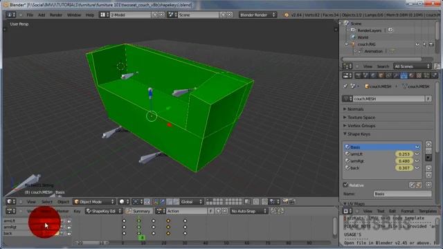 IMVU Morphs (Shape Keys in Blender) смотреть онлайн