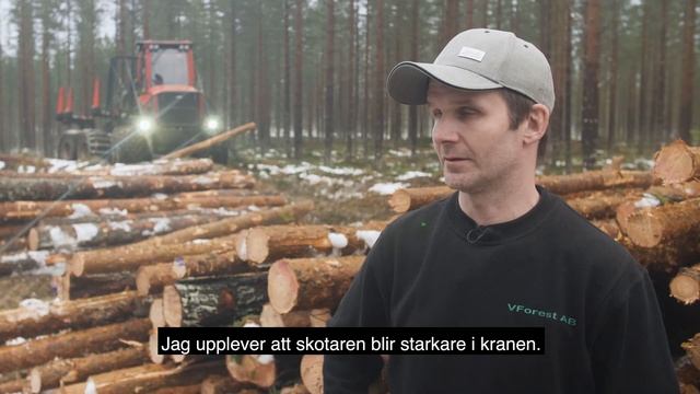 Happy Logger - Ingemar Persson shares his experiences with Smart Crane for forwarders (SE) смотреть онлайн