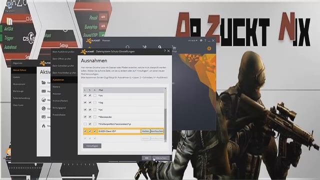 CsGo DaZucktNix cheat zu Avast Ausnahme hinzufügen 2015 смотреть онлайн