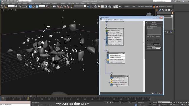 Tutorial: Rayfire to PF [Beginners] 3Ds Max смотреть онлайн