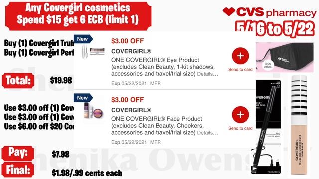 CVS Deals 5/16-5/22 | Lots of paper products deals | Freebies, MM & more ! | Shenika Owens TV смотреть онлайн