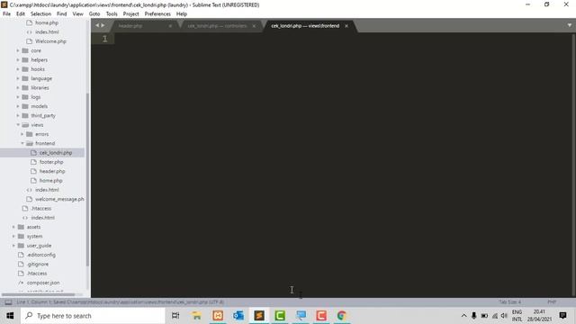 Tutorial Aplikasi Laundry #4 Membuat Halaman Cek Laundry смотреть онлайн