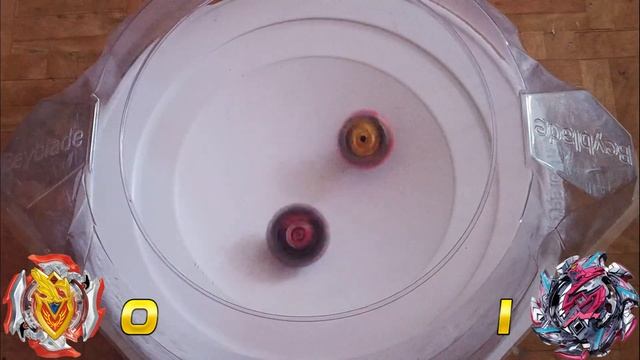 Beyblade Burst Battle: Hell Salamander Vs Z Achilles