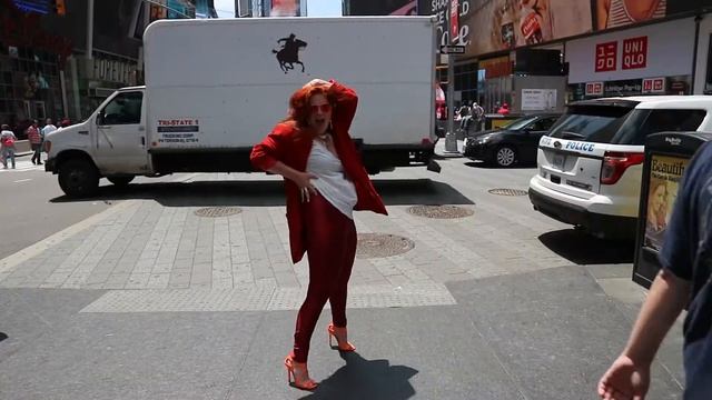 Mademoiselle Ginger Waacking In New York City