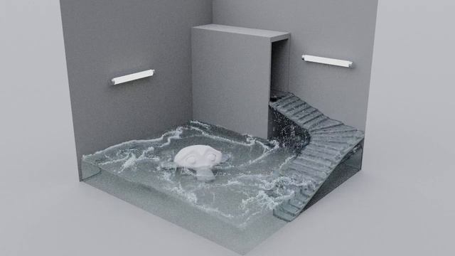 Blender MantaFlow fluid simulation смотреть онлайн