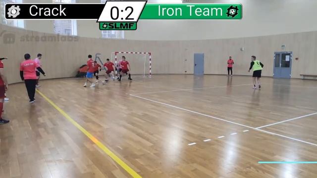 📽📽Обзор матча CRACK-O-RAMA -Iron Team (Second SLMF League группа "В") 22.10.2023📽📽 смотреть онлайн