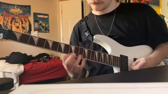Out of The Ashes-Symphony X (intro solo cover) смотреть онлайн