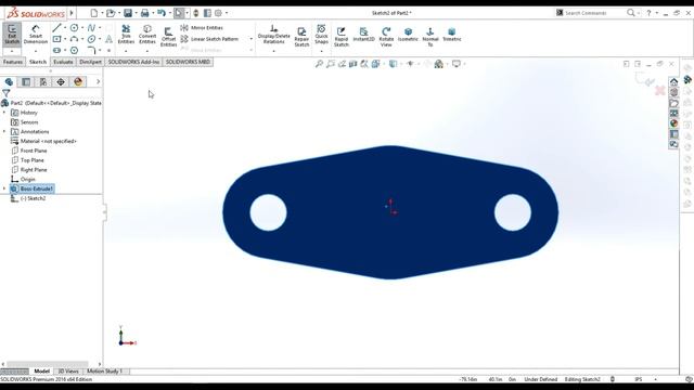 SOLIDWORKS Exercise | Part No.11 смотреть онлайн
