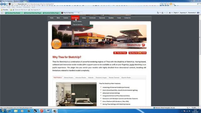 Thea for Sketchup - Aula 1 Instalação смотреть онлайн