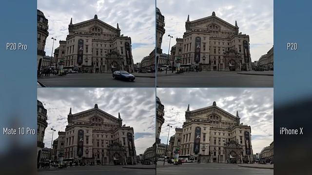 Huawei P20/P20 Pro, iPhone X, Mate 10 Camera Comparison смотреть онлайн