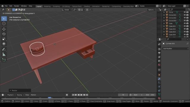 Full Blender Tutorial: Creating a Table using Blender смотреть онлайн
