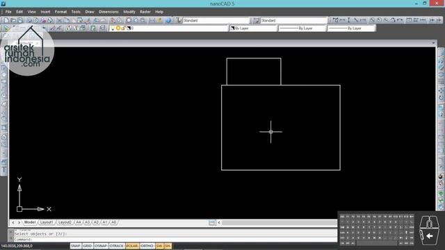 TUTORIAL NANOCAD TRANSFORMASI OBJECT смотреть онлайн