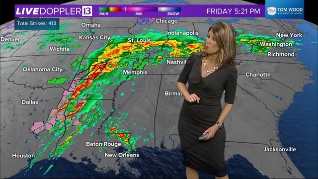Live Doppler 13 Forecast | 5 p.m. Update | 3/24/23 смотреть онлайн