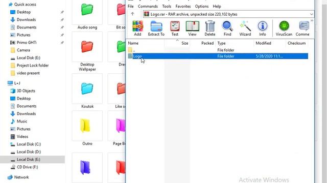 How to Lock Folder with password. смотреть онлайн