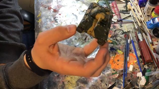 Mehtos baut. Alterung des Revell 1/72 Panther ausf.A/D Deutsch/German смотреть онлайн