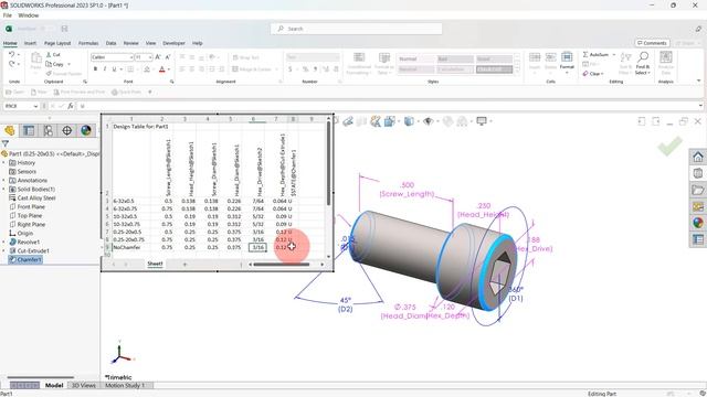 8 Add New Configuration and Suppress Chamfer Feature смотреть онлайн