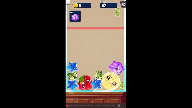 Jelly Drop Merge(Wobbling) Gameplay Android Mobile смотреть онлайн