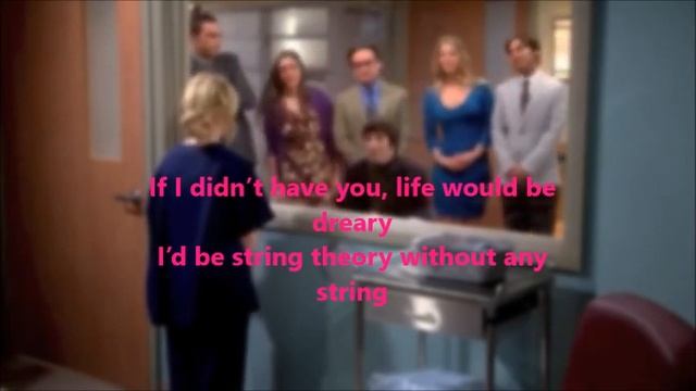 lyrics to song by Howard to Bernadette- Big Bang Theory season 7 episode 6 смотреть онлайн