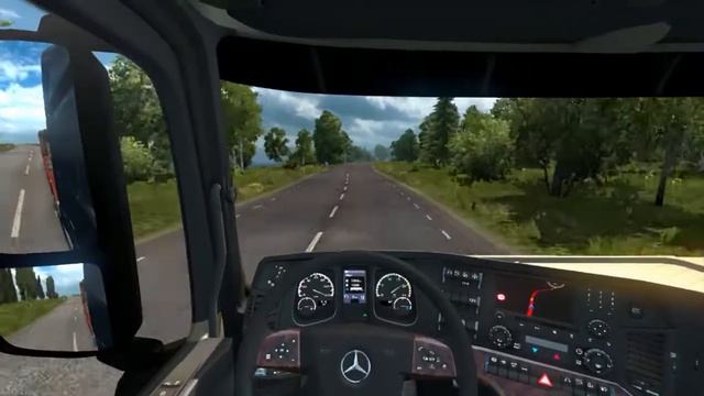 ETS 2 | DLC Scandinavie #4 Mercedes Actros MP4 - Beta 1.18 [Solo]