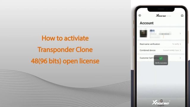 How to activate Mini Key Tool Transponder Clone 48 96 bits open license - xhorse.co.uk смотреть онлайн