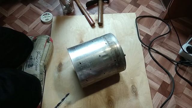 Щепочница из термопота. Делаем новую щепочницу