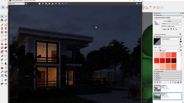 Vray For Sketchup - Exterior Lighting Sketchup
