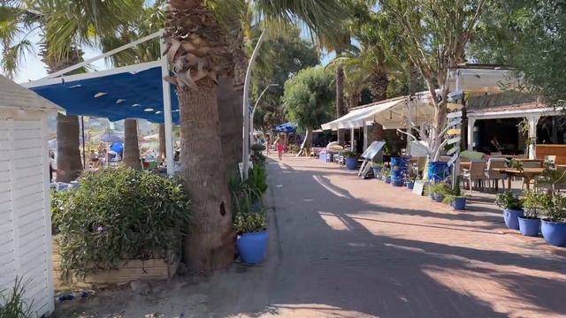 Walking tour in Bitez Beach/BODRUM смотреть онлайн