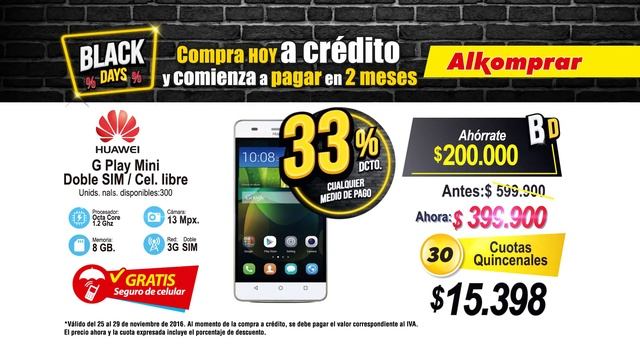 BlackDays Huawei Gplay Mini