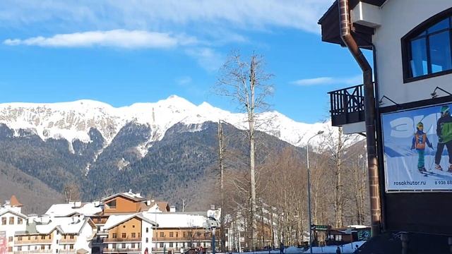 Горная Олимпийская деревня — это туристическая локация на горнолыжном курорте «Роза Хутор». Сочи. смотреть онлайн