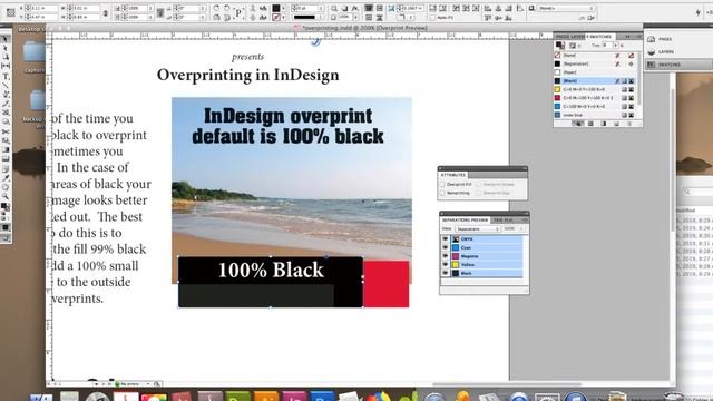 InDesign Tutorial Overprinting and How to Fix смотреть онлайн