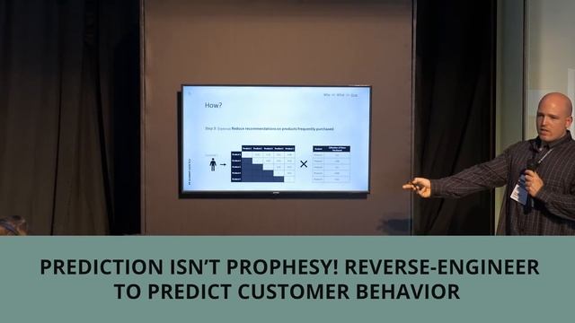 Prediction Isn’t Prophesy! Reverse-Engineer to Predict Customer Behavior смотреть онлайн