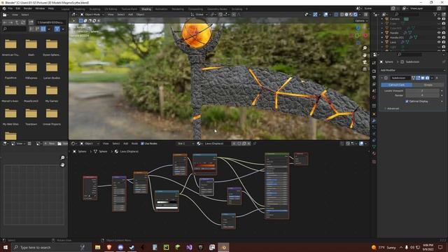 Scythe High-Poly Made from a Drawing | Blender 3.2 смотреть онлайн