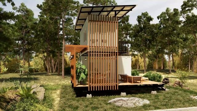 Container Home Walkthrough смотреть онлайн