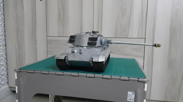 MATO HEAVY TANK KING TIGER 1/16 RC FULL METAL ,MAIN BOARD IBU2U , SMOKE CANON & ENGINE смотреть онлайн