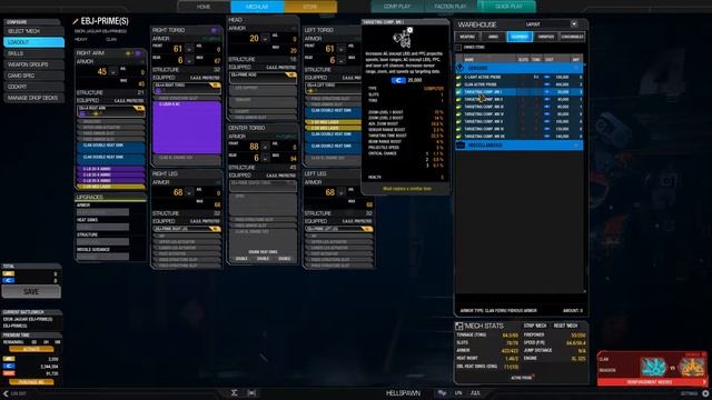 MWO: Mechwarrior Online Ebon Jaguar Intro смотреть онлайн