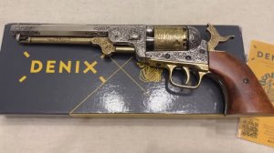 Револьвер Кольт морских сил США, American Civil War Navy revolver, USA 1851, Denix 1040/L
