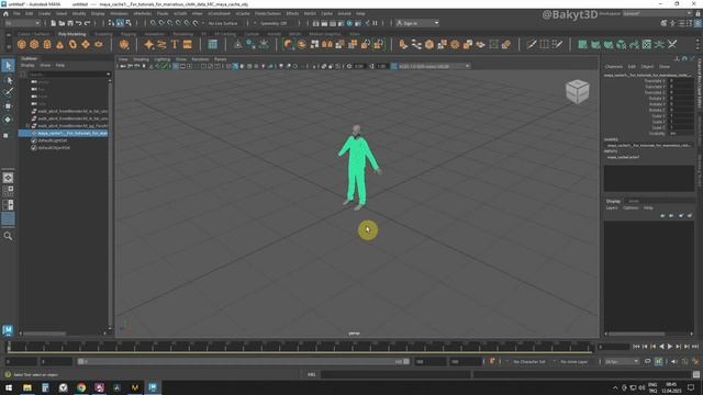 Apply textures to cloth and send animation back to Maya/Blender from Marvelous Designer. смотреть онлайн