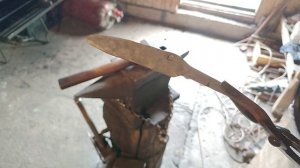 Ковка клинка из стали 55х7всмф