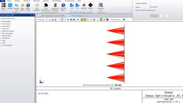 Zemax APINonSequential16 Sources01ArrayOfDiodes смотреть онлайн