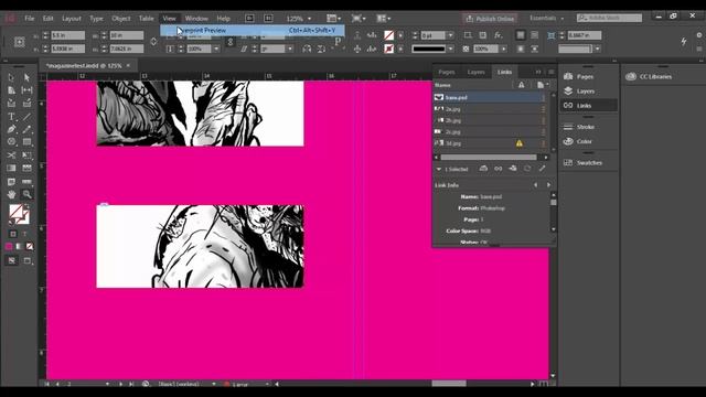 Links in InDesign смотреть онлайн