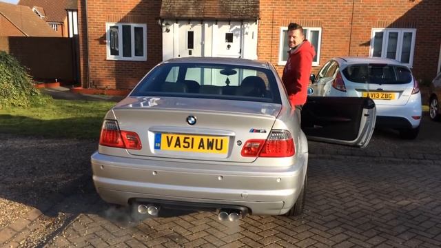 BMW E46 M3 SMG with Topgear tuning exhaust смотреть онлайн