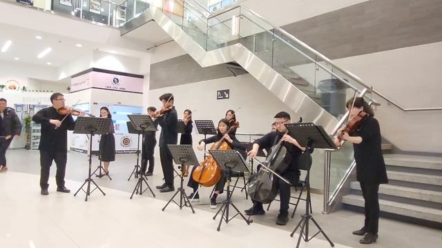 [The 8th PCMS Busking Project] J. Sibelius: Andante Festivo смотреть онлайн