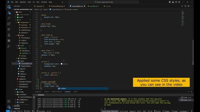 Getting User Details | Admin & User SideMenu | Doctor Appointment App | Mern Stack Project | Part 1 смотреть онлайн
