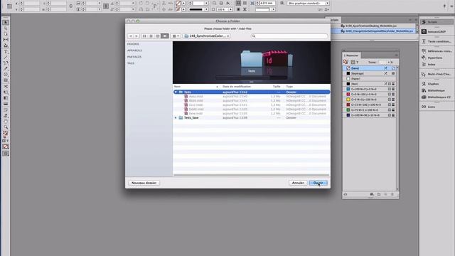 InDesign: Synchronize Colors In All Docs Folder! … смотреть онлайн