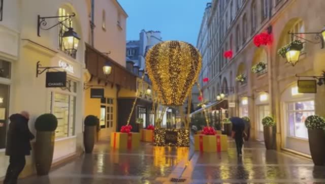 Париж, Франция 🇫🇷 - 4K ❄️ Окрестности Парижа.  Прогулка по Парижу.