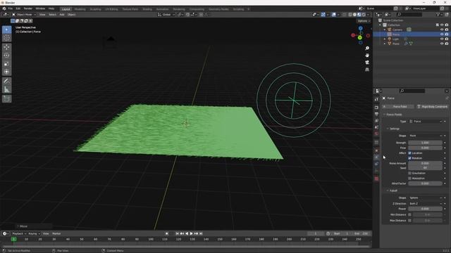 Particle System: How to Create and Animate Grass in Blender смотреть онлайн