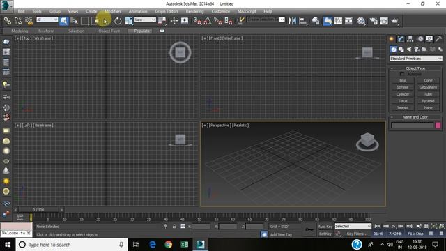 Class 1 (part-2) 3ds max / Units Setup... смотреть онлайн