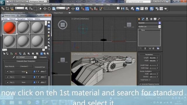 How to render a wireframe in 3DS Max 2013 using mental ray смотреть онлайн