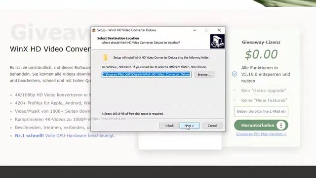 WinX HD Video Converter Deluxe Free Fullversion License Giveaway смотреть онлайн